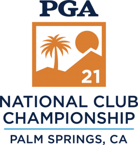 2021 PGA National Club Championship Logo Palm Springs, CA